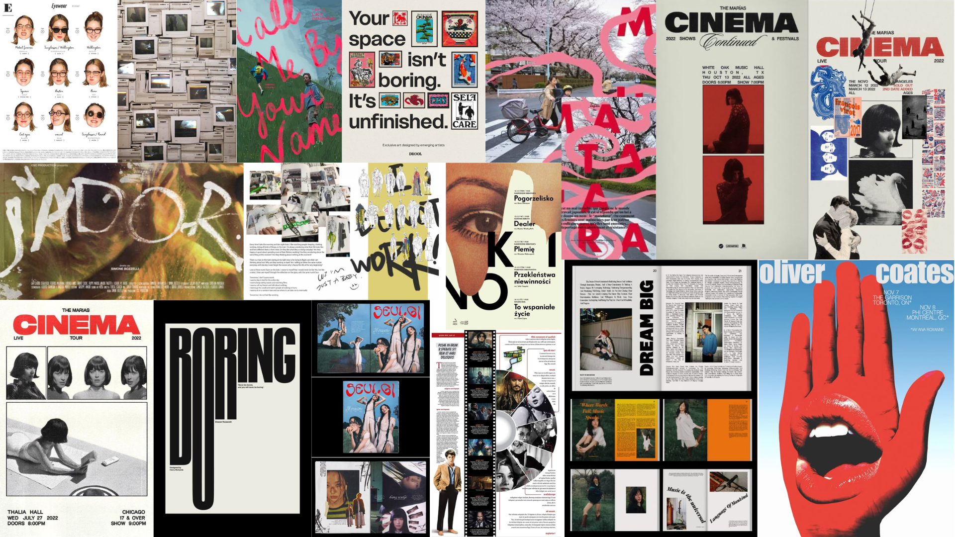 Moodboard direction artistique ELESSI